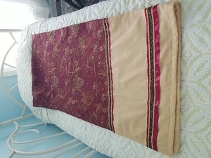Custom Made Rectangle Tablecloth Lined Heavy Brocade 49"x102" - Picture 1 of 3