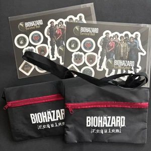 TGS 2025 Tokyo Game Show Resident Evil Requiem Sling Pouch 2er Set JP - Bild 1 von 1