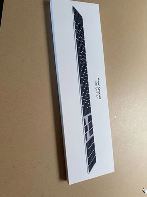 Teclado mágico Apple con Touch ID A2520 plateado/negro - inglés de EE. UU. Foto 1 de 4
