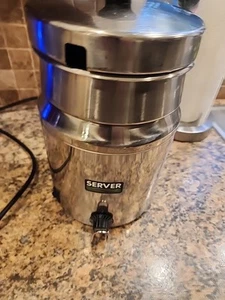 Server Products 81000 FS-4 4 Quart Food Warmer Stainless Steel. TESTED!! - Picture 1 of 11