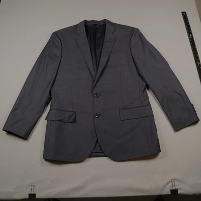 Blazer J Crew Ludlow Para Hombres 40S Lana Italiana Tollegno Calce Ajustado Chaqueta Azul Foto 1 de 4