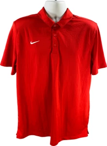 Nike Herren Rot Kurzarm Sport Golf Polo - L - Bild 1 von 4