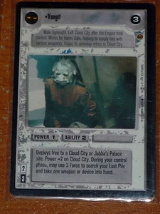 CCG STAR WARS JABBA'S PALACE RARE CARD YOXGIT STARWARS DECIPHER R MINT - Picture 1 of 1