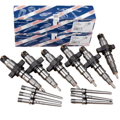 6X Diesel Fuel Injectors Fits 04-09 Dodge Ram 2500 3500 5.9L Cummins 0445120238 - Изображение 1 из 4