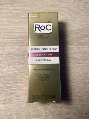 RoC Retinol Correxion Line Smoothing Anti-Aging 15ml Eye Cream NEW - Image 1 of 4
