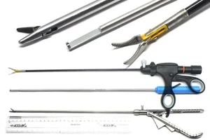 Laparoskopie bipolar Maryland Knotenschieber Nadelhalter Set 3 MFG ISO CERT CO   - Bild 1 von 14