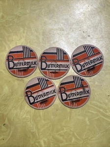 Conway Dairy Vintage 1950's Milk Bottle Caps Lot of 5 Conway, AR Pint Caps - Picture 1 of 5