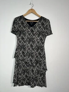 Connected Apparel Womens Plus Size Tiered A-Line Dress Size 24W - Picture 1 of 15