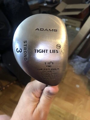 ADAMS TIGHT LIES STRONG 3 WOOD 13*  VMI Air Assault Graphite 43" Right-Handed - Image 1 of 4