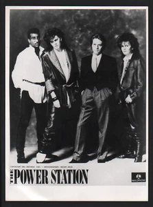 THE POWER STATION ROBERT PALMER JOHN ANDY TAYLOR TONY THOMPSON PROMO PARLOPHONE - Picture 1 of 1