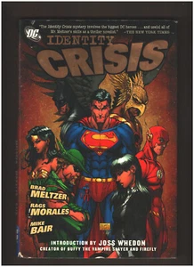 Identity Crisis tapa dura novela gráfica 2005 copia de lector - Imagen 1 de 4