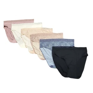 Lucky Brand Ladies Set of 6 Everyday Panties Medium Size Underwear Briefs Pack - Picture 1 of 8