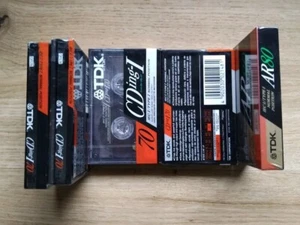 TDK CD-ing I 70 AR 80 LOT 5 MC Sealed Cassette Tape Sealed - Picture 1 of 3