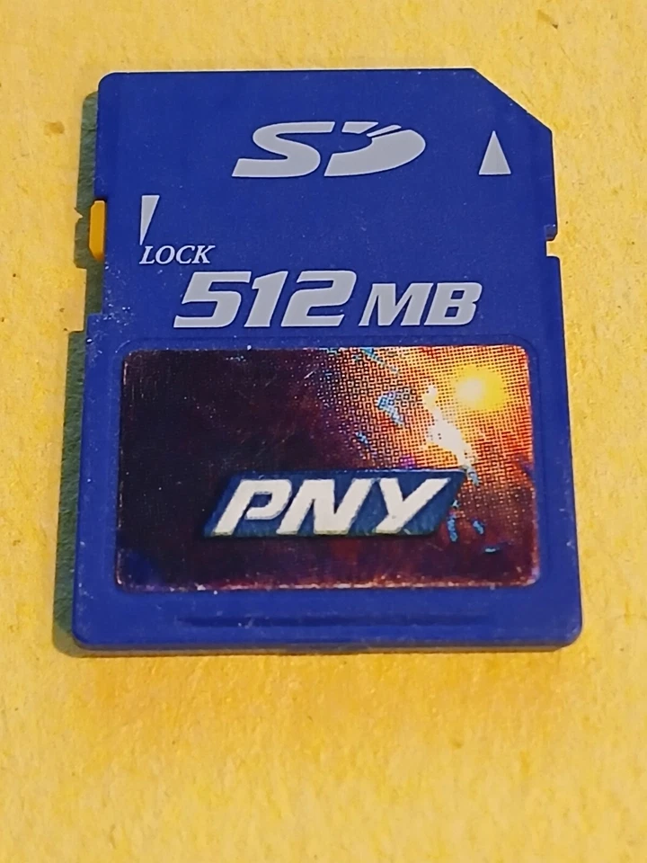 PNY SD Card 512MB Memory Card - Image 1 of 1