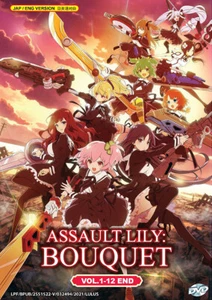 Assault Lily: Bouquet DVD (Vol. 1-12 End) - *English Dubbed* - Imagen 1 de 2