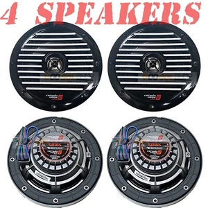 Qty: 4 Cerwin Vega SM65 6.5" 400W Marine | Powersport Speakers w/LED Lighting - Picture 1 of 7