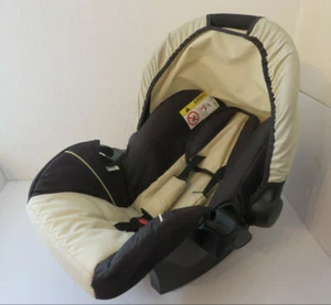 HAUCK gebrauchte Babyschale mit Sonnendach uni Kindersitz bis 13kg Autositz Baby - Bild 1 von 7