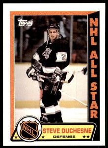 1989-90 Topps Steve Duchesne Hockey Cards #10