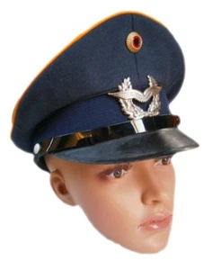 New German Air Force Officer's visor hat cap luftwaffe army military bundeswehr  - Picture 1 of 4