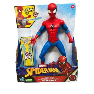 Spiderman Actionfigur Netzschleuder Thwip Action Web Action 34 cm Hasbro F8115 - Bild 1 von 1