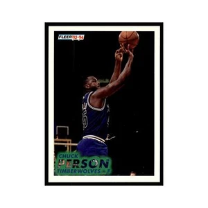 1993 Fleer Chuck Person Basketball Cards #125 - Picture 1 of 3