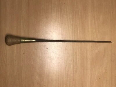 ancienne canne bourrelier Art Populaire - Photo 1/4