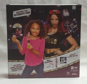 Figura de acción Mattel WWE Sasha Banks 6" Ultimate Fan Pack DVD Rings 2017 - Imagen 1 de 3
