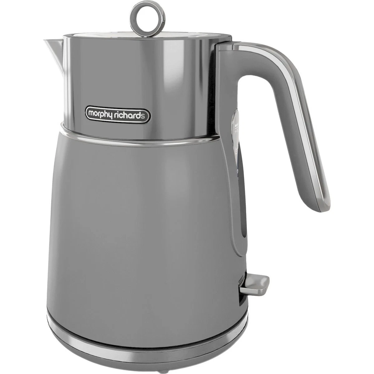 Morphy Richards 102786 Brushed Equip Edelstahl Krug Wasserkocher 3000 W, 1,7 Liter, Gebürstet