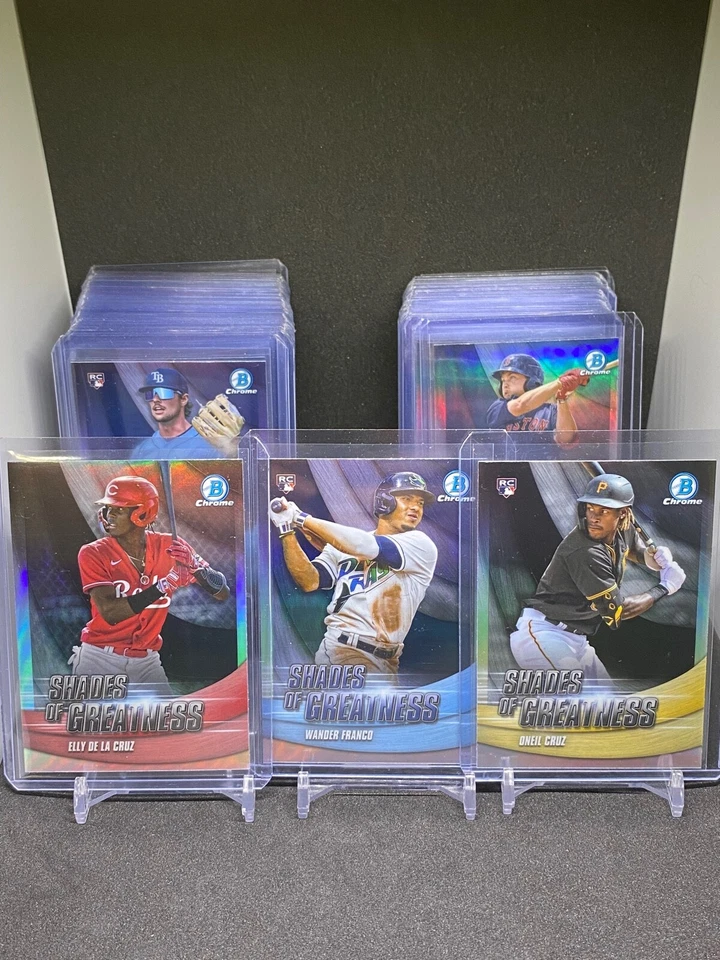 2022 Bowman Chrome Shades of Greatness Singles - Complete Your Set - RC Included - Image 1 of 1