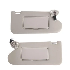 ZONFANT Beige Sun Visor Left Driver Side and Right Passenger Side with Vanity... - Picture 1 of 6