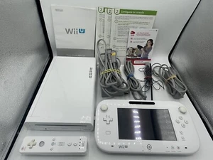 Nintendo Wii U 8GB Handheld-System - Weiß Getestet Top Zustand - Bild 1 von 10
