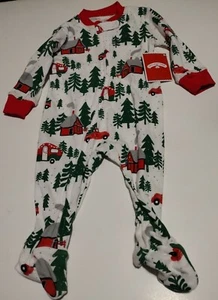 Duerme bebé unisex Holiday Time Navidad Invierno Nuevo con etiquetas 3-6 mos - Imagen 1 de 4
