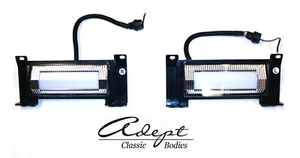 NEW STYLE 1969 1970 Chevy C10 Pickup FRONT PARK SIGNAL LIGHT SET LED SEQUENTIAL - Picture 1 of 8