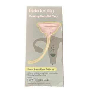 Frida Fertility, Conception Aid Cup, 1 Soft Reusable Cup, NIOB - Picture 1 of 5
