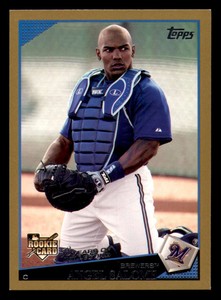 2009 Topps GOLD #137 Angel Salome #ed/2009 Milwaukee Brewers 