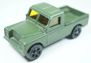 CORGI TOYS JUNIORS Vintage Whizzwheels #16 Land Rover Pick-Up Green Spilt Screen - Picture 1 of 5