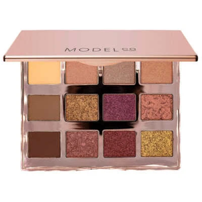 💯ModelCO Ultimate Eyshadow Palette Rose Gold & Nude Matte / Metallic Long Wear - Image 1 of 4