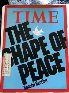 Time Magazine (November 6, 1972) (The Shape Of Peace, Special Section) - Picture 1 of 1