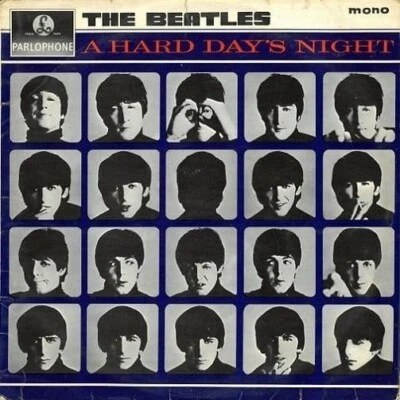 THE BEATLES A Hard Day's Night Vinyl Album LP Parlophone 1964 Original Mono 1st - Image 1 of 4