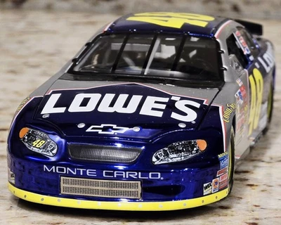 2003 #48 Jimmie Johnson New Hampshire (Loudon) Chevy 400th Win 1:24 Diecast RARE - Image 1 of 4