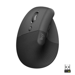 Logitech Lift Left Vertikale Ergonomische Maus, Linkshnder, Kabellos, Bluetooth - Bild 1 von 6