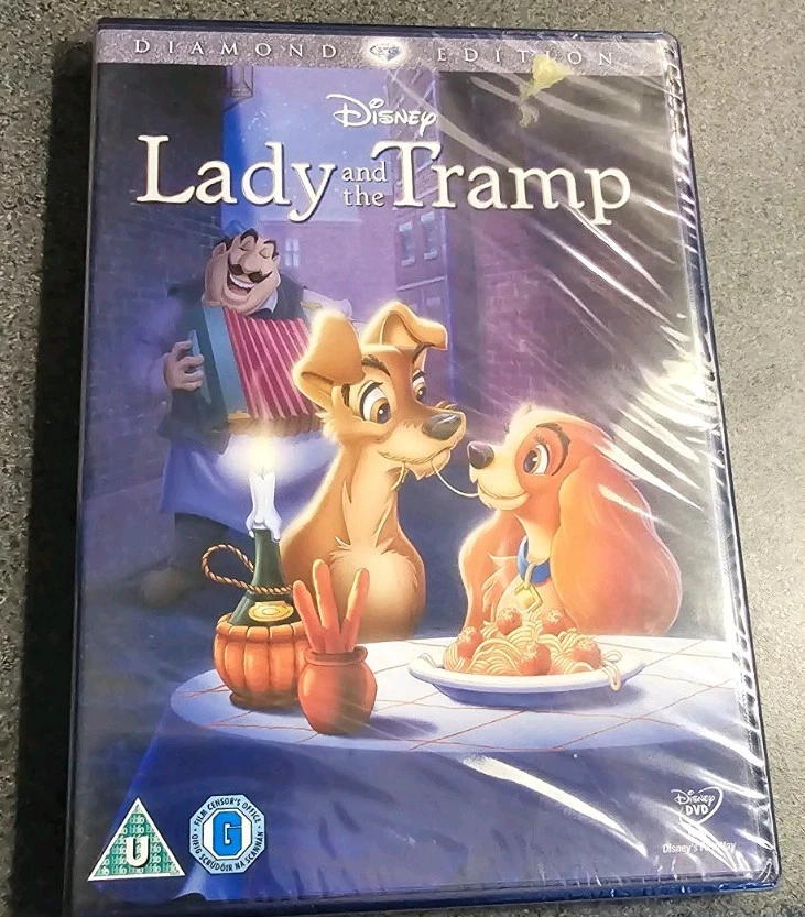 Lady and the Tramp Diamond Edition Gold Oval Classic No 15 DVD New and Sealed - Image 1 of 1