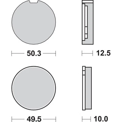SBS HF Brake Pads -  Fits Kawasaki/Suzuki 503HF - Image 1 of 4