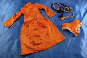 Ideal Crissy Family Original Orange Moovin’ Groovin’ Crissy Dress Belts Panties - Picture 1 of 3