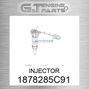 INYECTOR 1878285C91 para camión internacional (nuevo OEM caja abierta) - Imagen 1 de 3