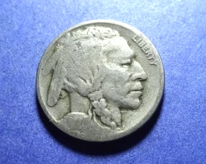1920-D Buffalo Nickel Good - Picture 1 of 2