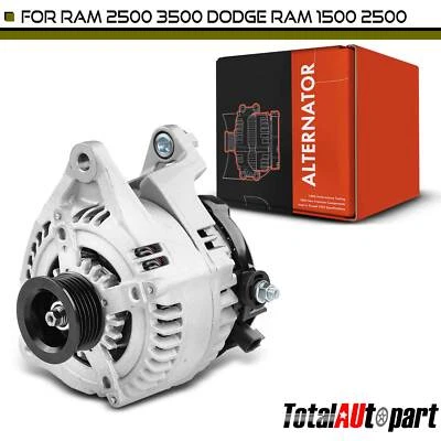 New Alternator for Dodge Ram 1500 2500 Ram 3500 V8 5.7L 160A 12Volt CW 6-Groove - Image 1 of 4