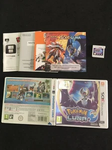 POKEMON LUNA NINTENDO DS 3DS PAL ITALIANO USATO - Imagen 1 de 4