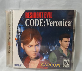 Resident Evil, CODICE: Veronica (Sega Dreamcast, 2000) completo, custodia rotta