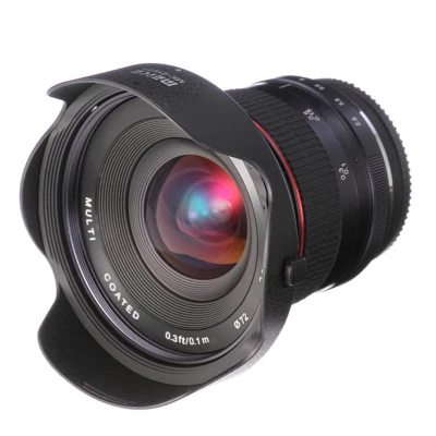 12mm F2.8 MF Super Wide Angle Fisheye Optical Lens For Sony E-Mount NEX 5/6/7/5T - Image 1 of 4
